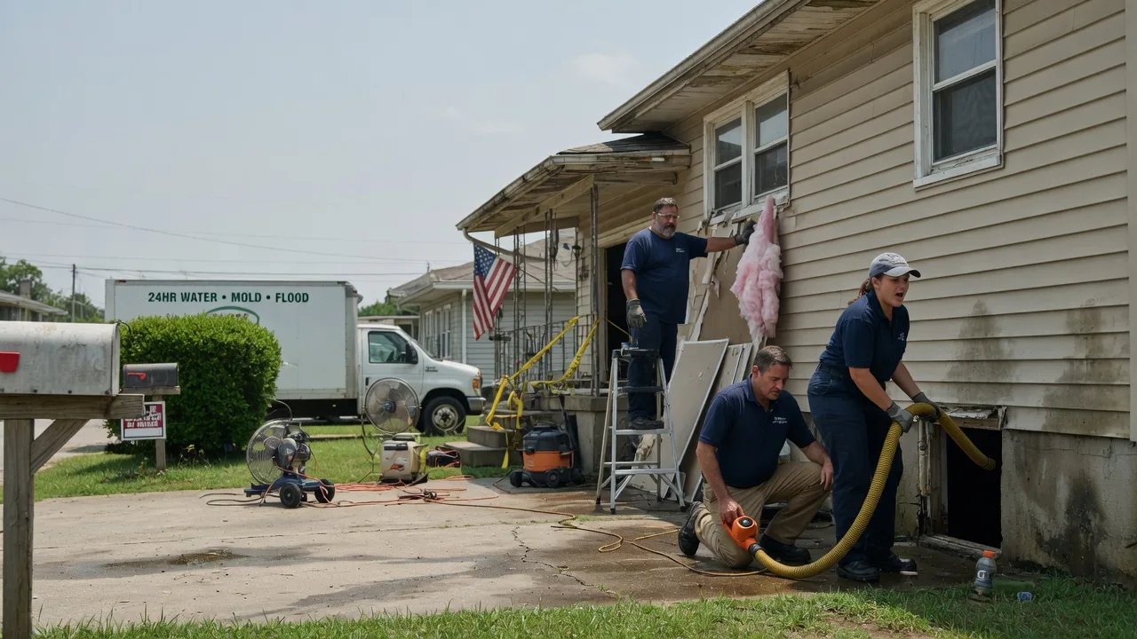 Water Damage Repair in Nebo, NC near me